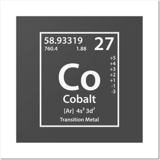 Cobalt Element Posters and Art